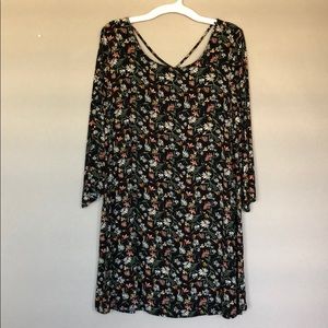 Floral mini dress